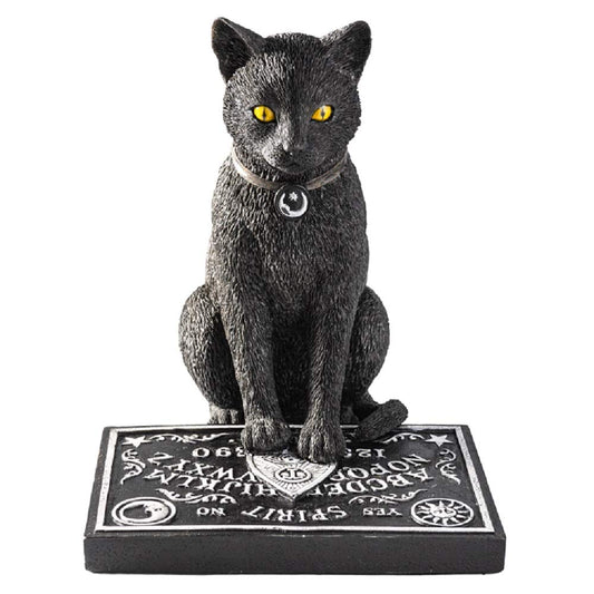 Pacific Giftware Black Cat with Spirit Board Ouija Figurine Statue Home Decor
