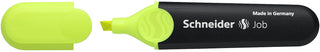 Rediform Schneider Highlighter Job Pen, refillable, Yellow