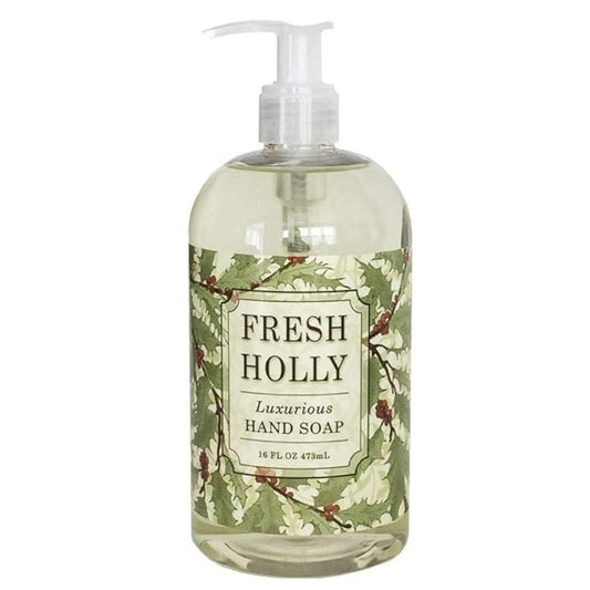 Greenwich Bay Trading Company Holiday Collection: Fresh Holly 16oz Hand Soap