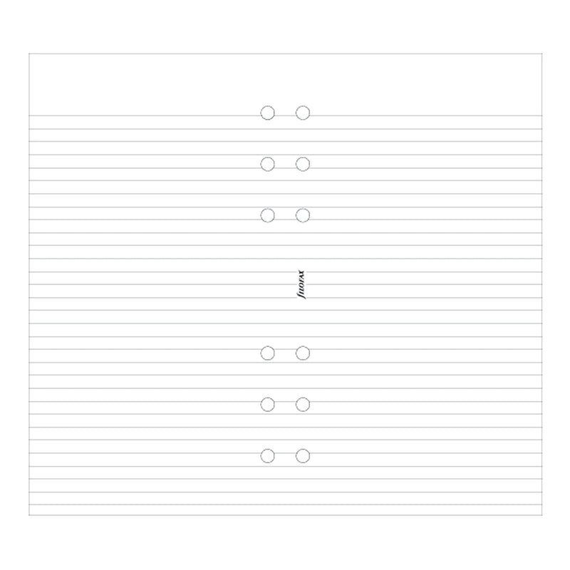 Filofax Ruled White Notepad (B132210)