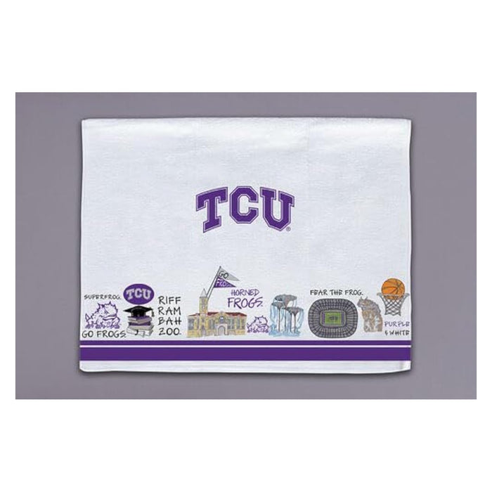 Magnolia Lane Towel, Large, Purple