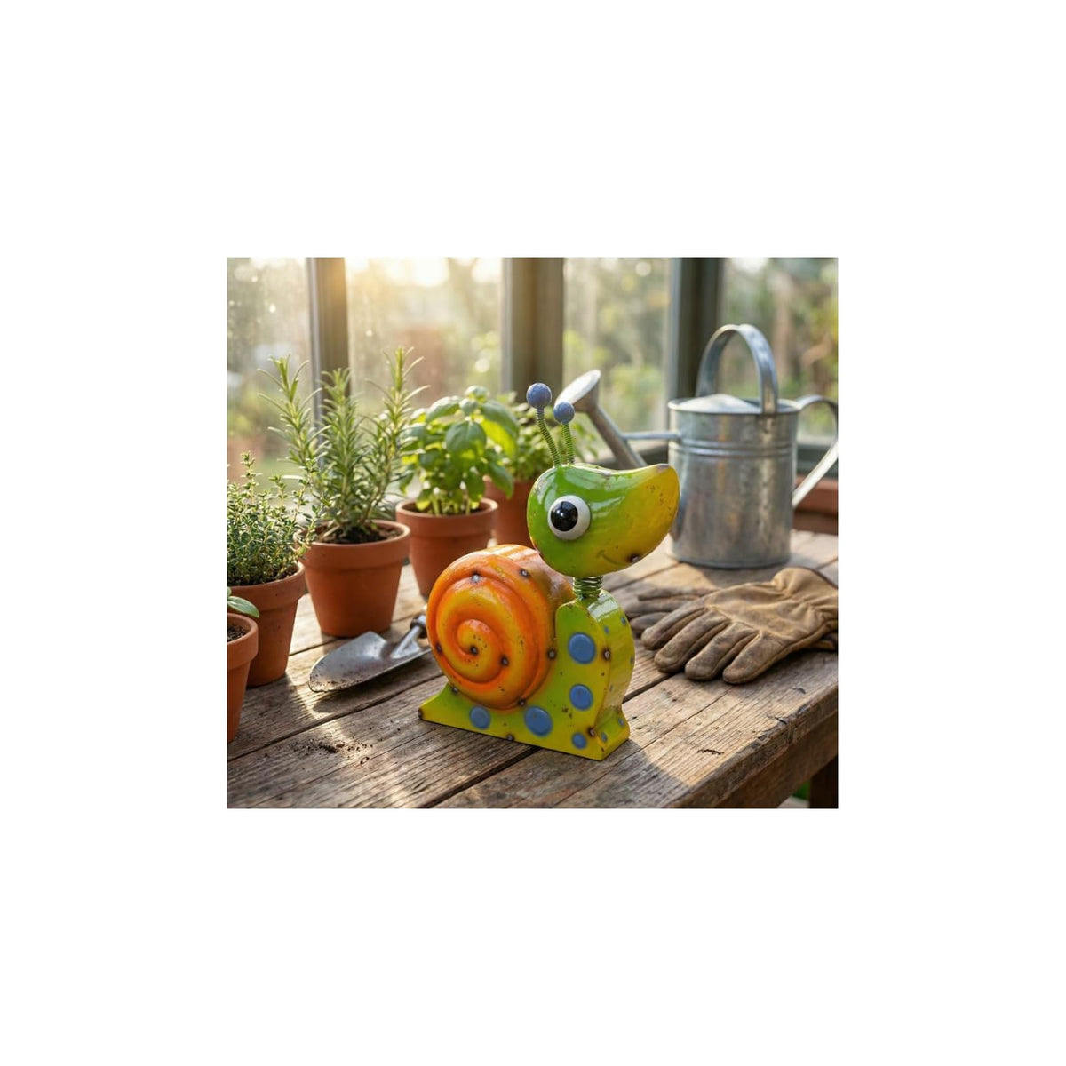 Continental Art Center Sculpture, 14"x5"x14", Multicolor