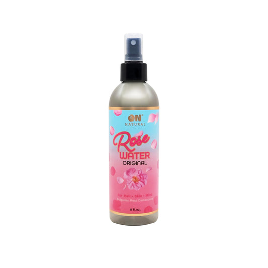 ON Natural - Rose Water [Original] 8oz, Facial and Hair Mist for all day hydration