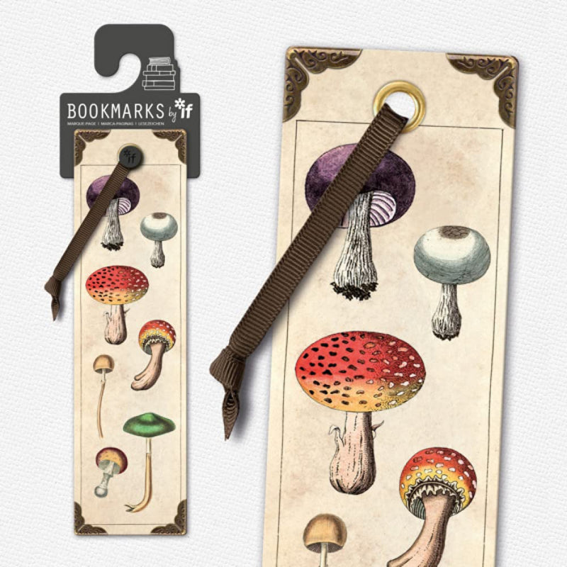 Vintage Bookmarks - Fungi