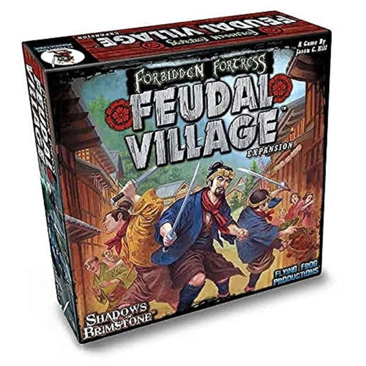 Flying Frog, R. Talsorian Games Feudal Village: Shadows of Brimstone Exp | Board Game | Ages 12+ | 1-4 Players | 120 Minutes Playing Time, (FFP0714)