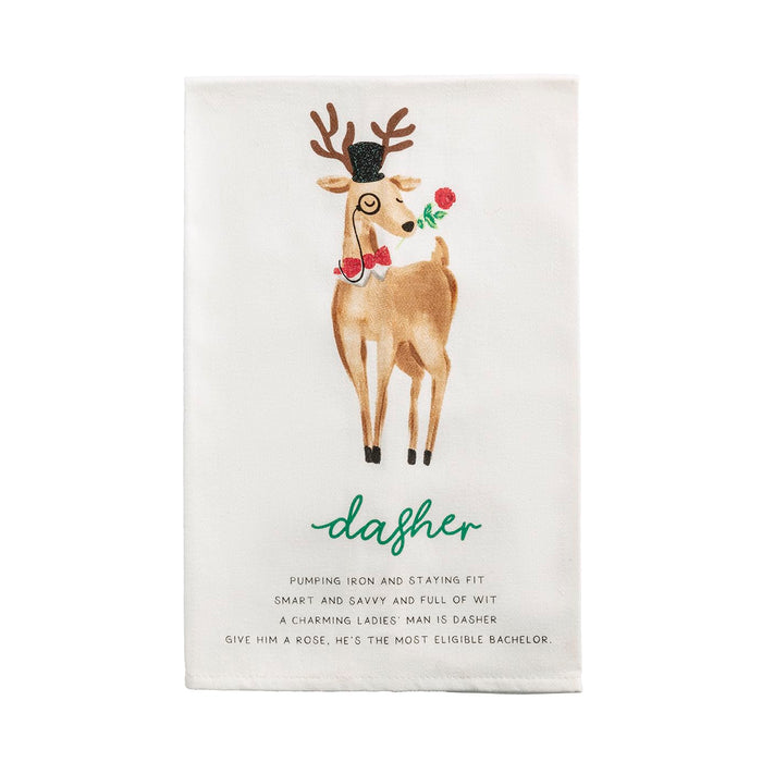 Mud Pie Towel, 26" x 16 1/2", Dasher