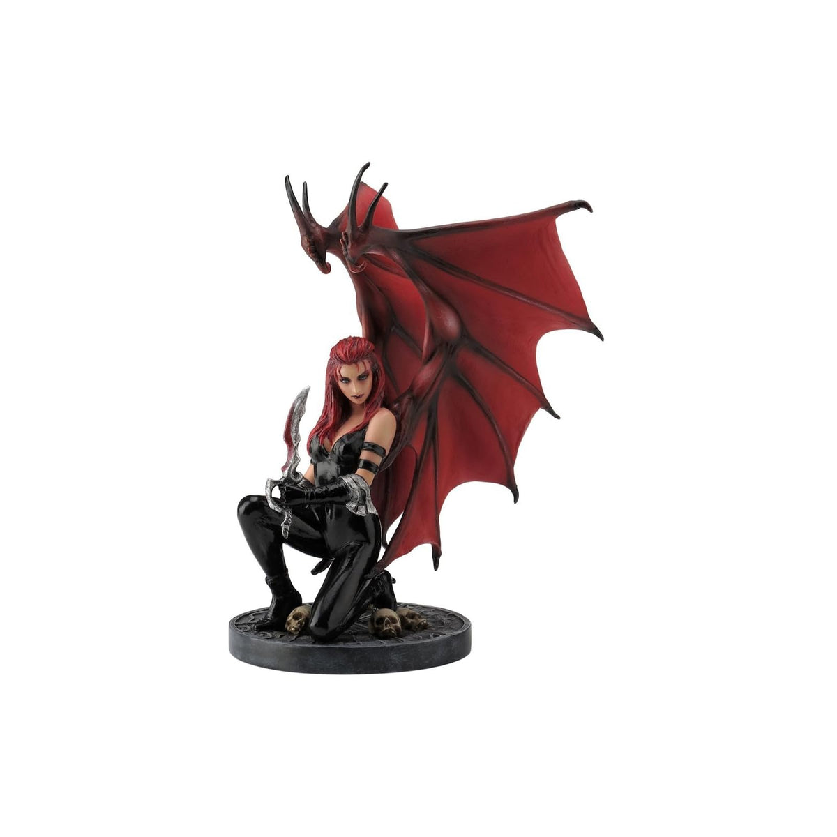 Veronese Design Figurine, 8 inches High x 6 inches Wide, Red
