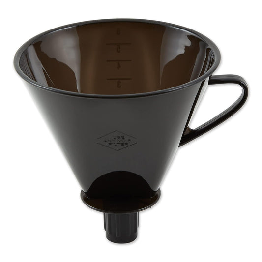RSVP International Manual Drip Coffee Filter Cone for Carafes or Thermos