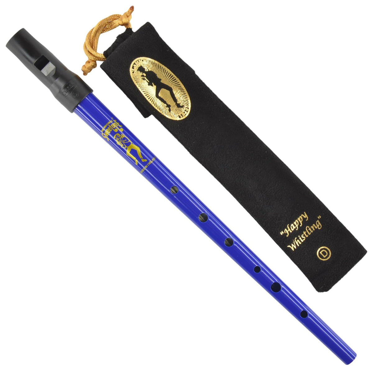 Clarke Tinwhistle Brass And Woodwind Instruments, Key of D, D-Blue