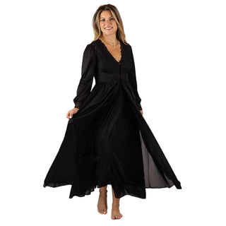 Shadowline Robe, Small, Black