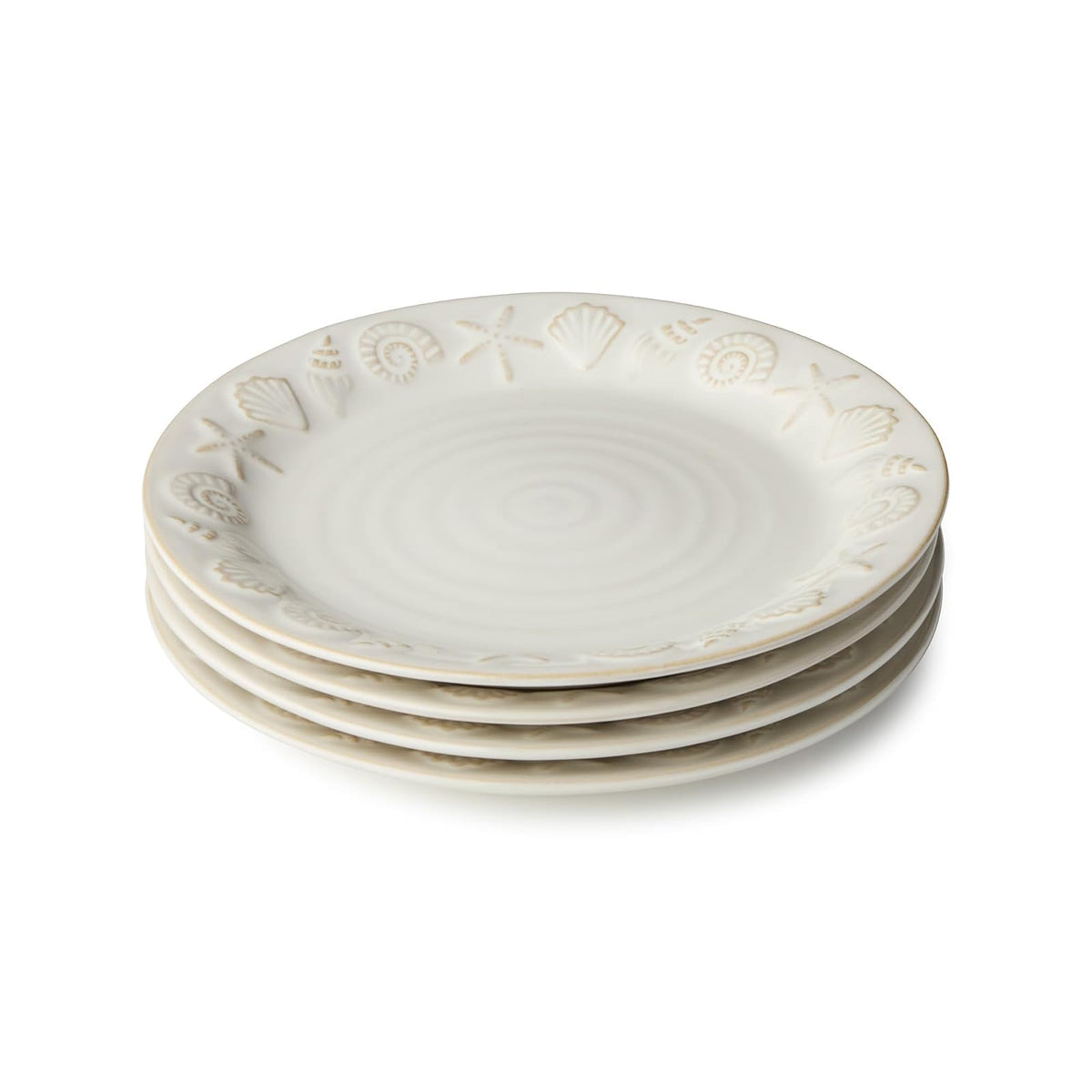 Certified International Dishware Plate, Medium, Cream