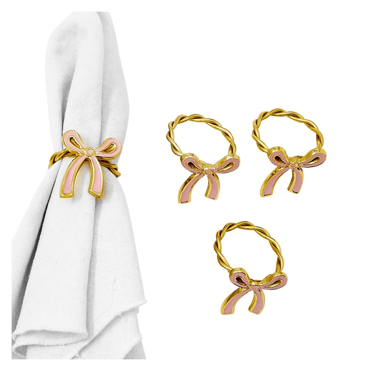 Two's Company Napkin Ring