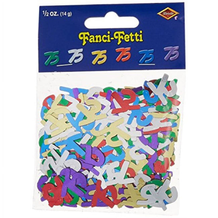 Beistle Fanci-Fetti "75" Silhouettes