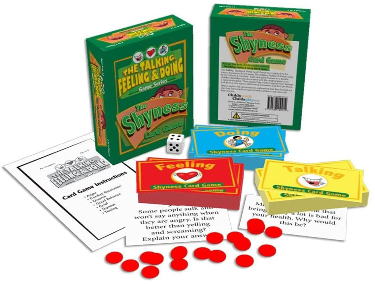 Childswork / Childsplay The Talking, Feeling, & Doing Shyness Card Game