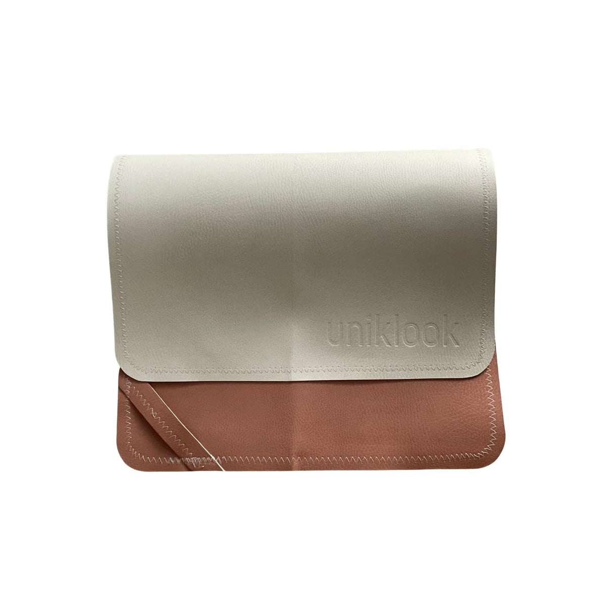 Uniklook Changing Pad, 16"x30", Wood + Blanc