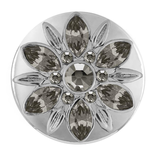 Ginger Snaps Petites Swift, 12 Millimeter, Hematite, Rhodium Plated, Women, Jewelry and Accessories