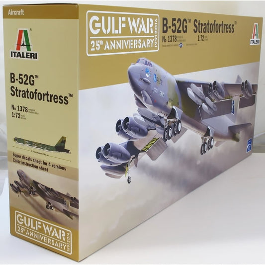 MRC Italeri ITA1378S 1/72 B-52G Strat Fortress Toy, Grey