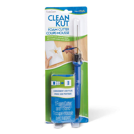 FloraCraft Utility Knife, CleanKut Cutter, Multicolor