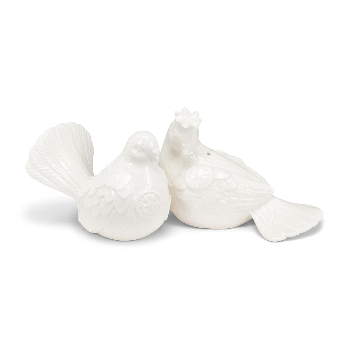Abbott Collection Food Shaker, 4.5"L, White