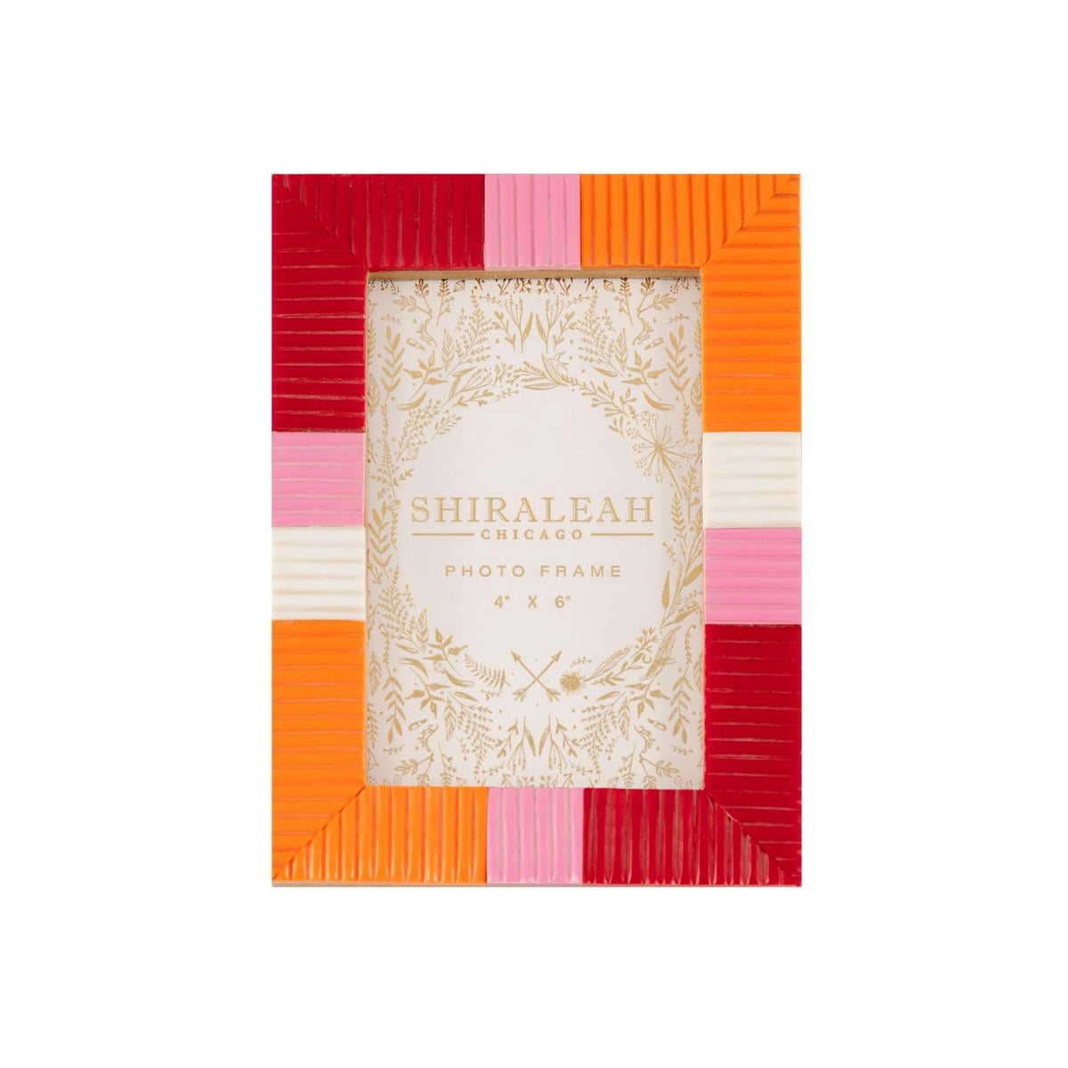 Shiraleah Picture Frame, 4 x 6, Red