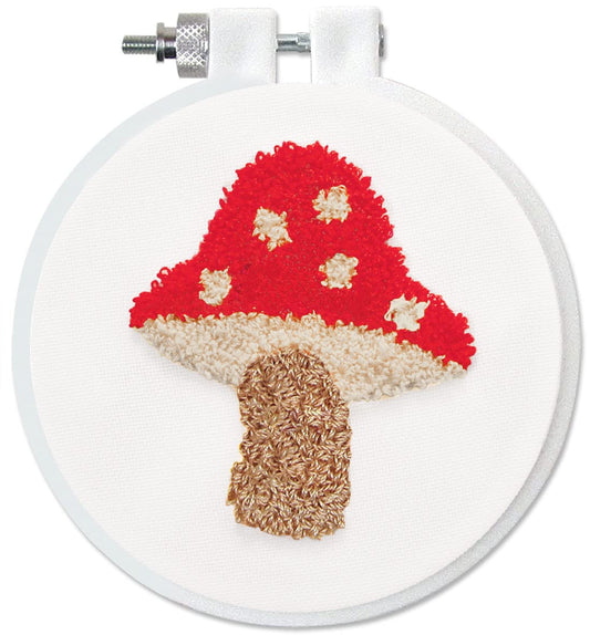 Design Works Crafts Mushroom Punch Needle Kit
