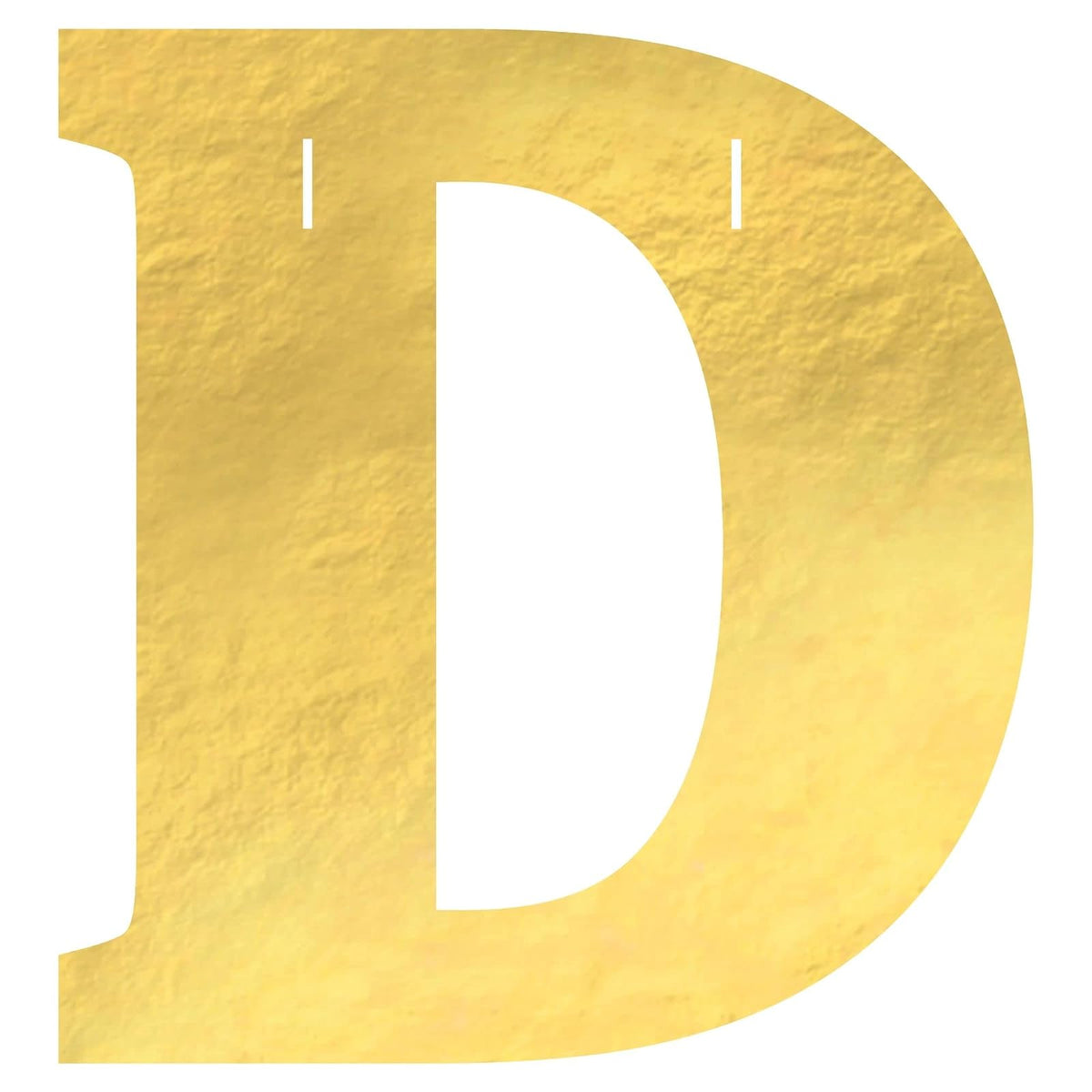Amscan Banner, Gold, D