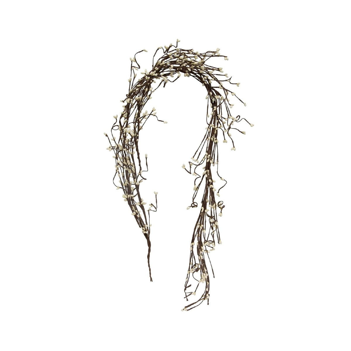 CWI Gifts Garland, 4 feet, Ivory