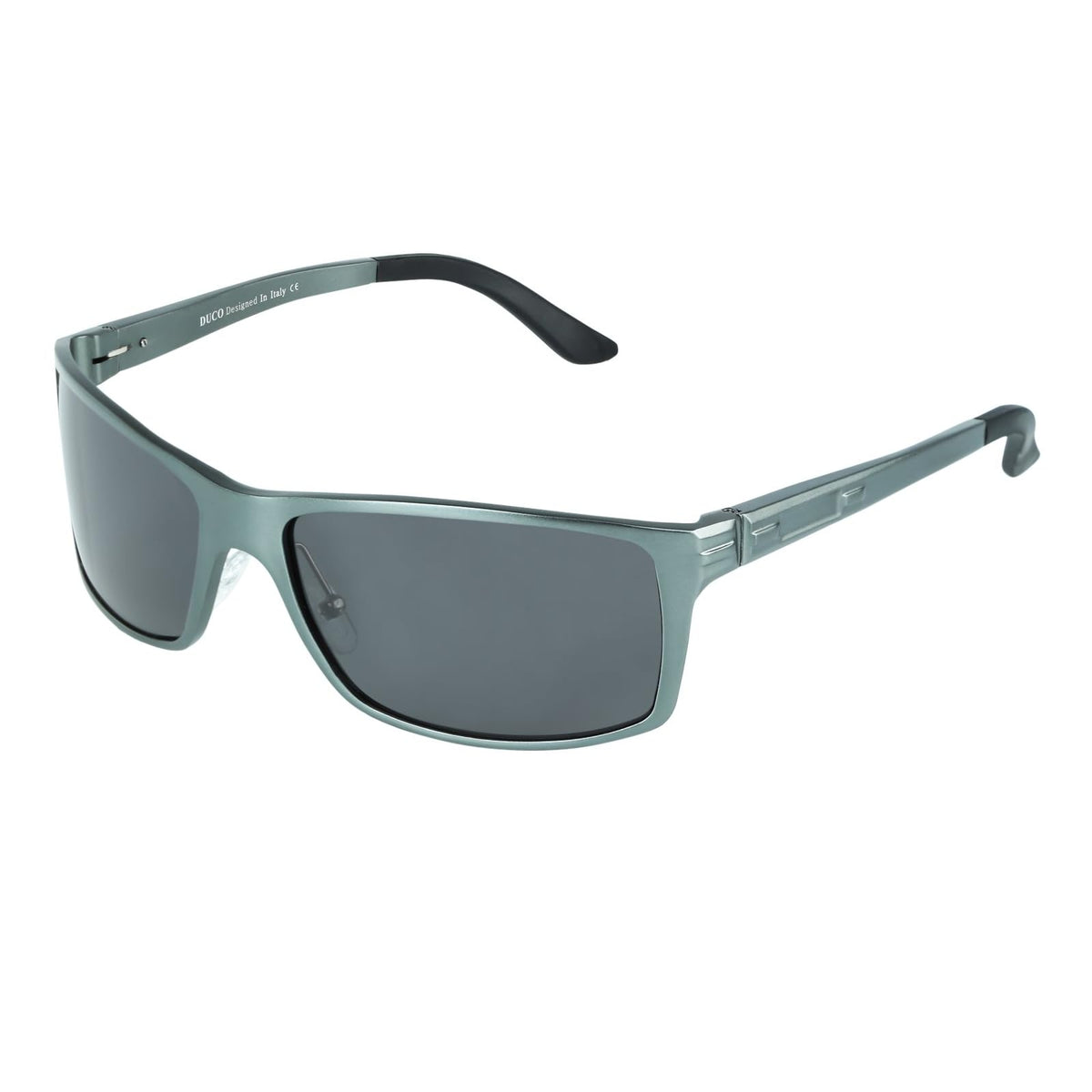 DUCO Sunglasses, One Size, Gunmetal Frame
