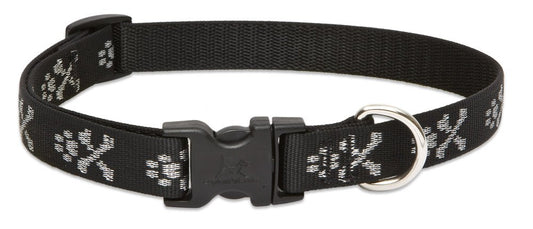 Lupine Pet Originals 3/4" Bling Bonz 13-22" Adjustable Collar for Medium and Larger Dogs