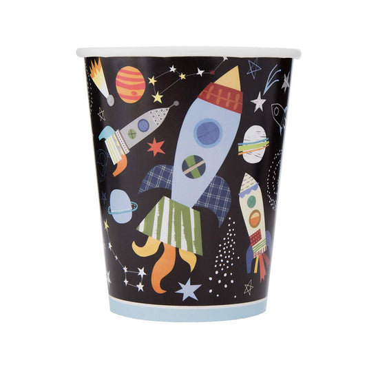 Unique Industries Outer Space Paper Party Cups, 8 Ct.