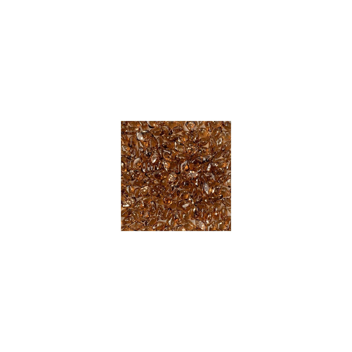 John Bead Craft Bead, Topaz Gold Splash