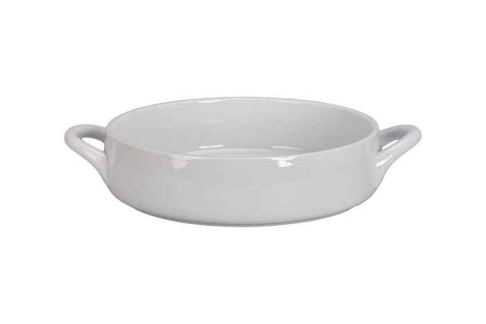 BIA Cordon Bleu 901551S1SIOC Taos Bakeware Round Baker Dish White