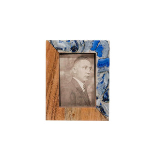 Foreside Home and Garden Picture Frame, 4x6, Blue