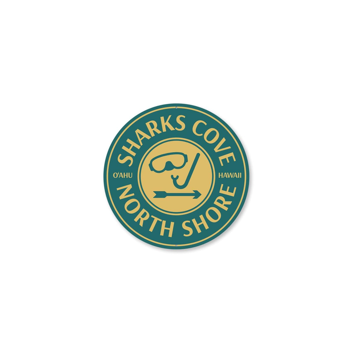 Lizton Sign Shop Decorative Signage, a) 12-inch Circle, Green