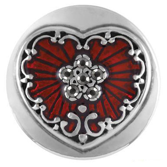 TGB Brands Ginger Snaps LOVE STORY Snap SN01-18 Interchangeable Jewelry Snap Accessory