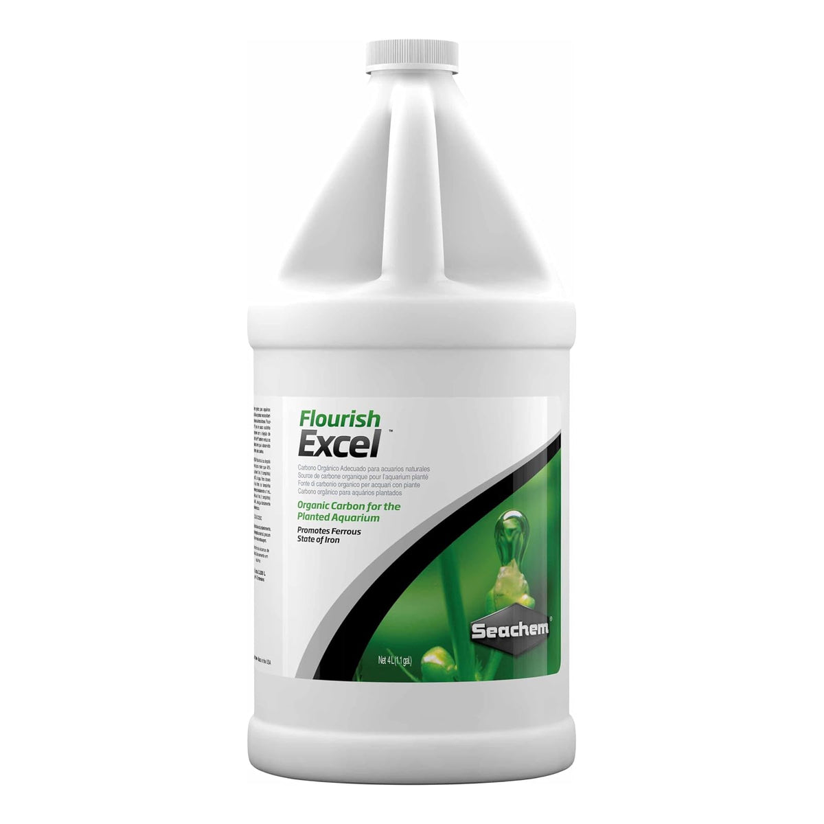 Seachem Aquarium Pond Water Treatment, 4 L/ 1 fl. gallon, clear