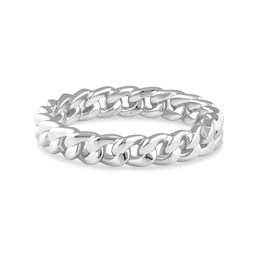 DEVATA Ring, 7, Silver 925/Cuban Link CBM9927