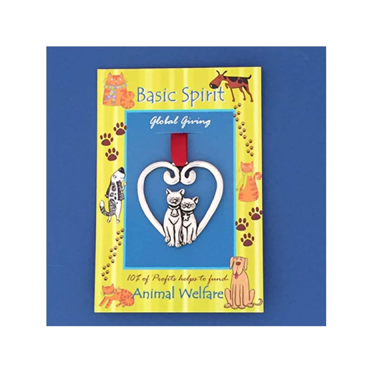 Basic Spirit Hanging Ornament, Red