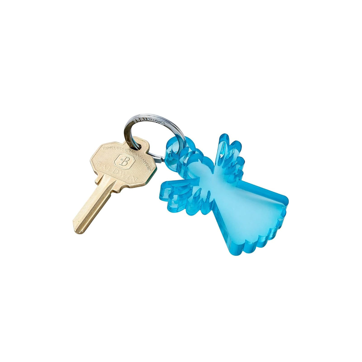 Oventure Keychain, 7.9cm x 2.94cm x 1.15cm, Blue
