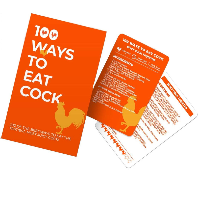 100 Ways to Eat Cock