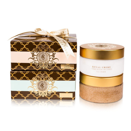 Shelley Kyle Signature Sugar Scrub and Royal Creme Set