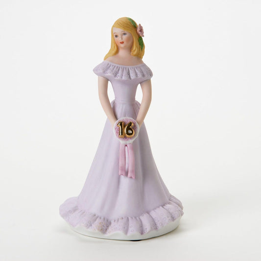 Enesco Figurine, 7.5 Inch, Golden,pink