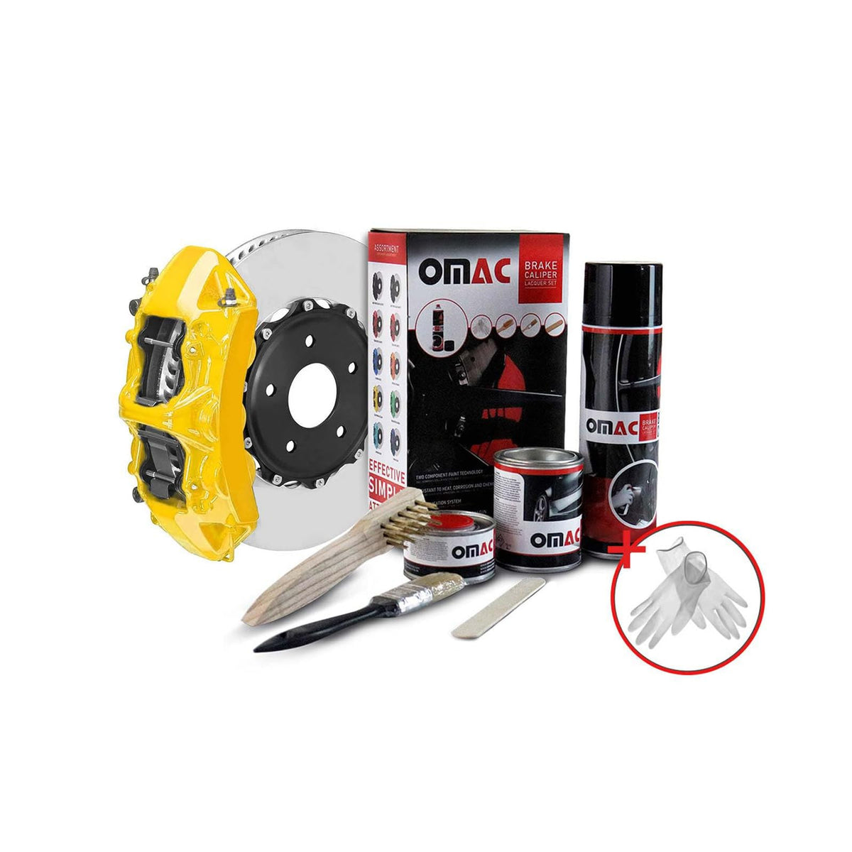 OMAC Auto Accessory, California Yellow RAL:1018