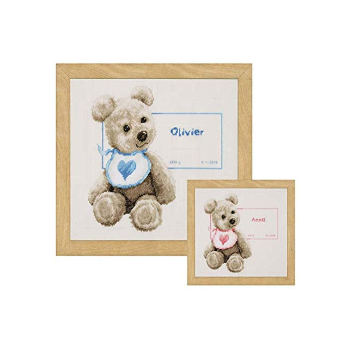 Vervaco Art Craft Kit, By the yard, brown, pink