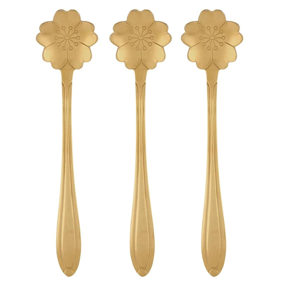 47th & Main Spoon, Set of 3, Gold