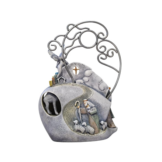 Comfy Hour The Story of Jesus Nativity Scene Collection Holy Family Christmas Nativity Scene Figurine, Small, Resin Stone