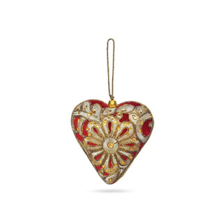 Sunset Vista Hanging Ornament, 5-Inch, Red