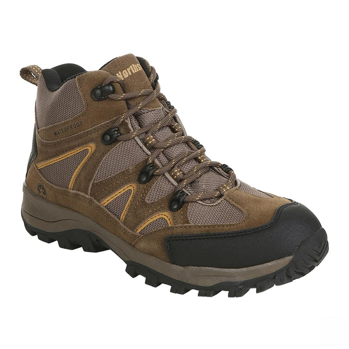 Northside USA Men's Snohomish Hiking Boot,Tan/Dark Honey,9 W US
