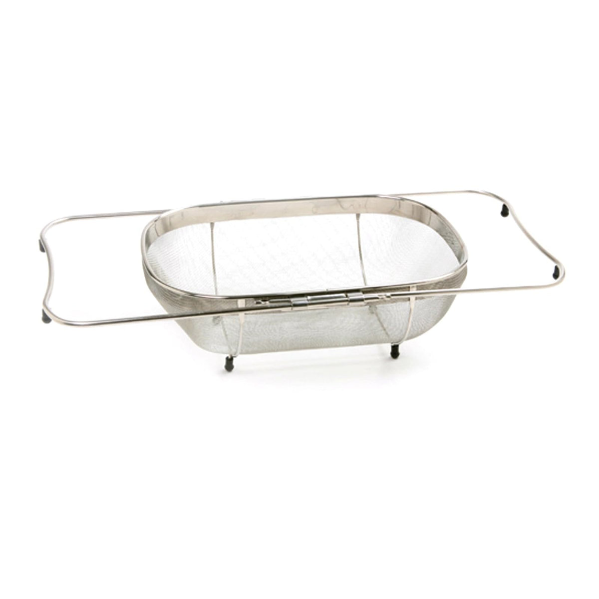Norpro Food Strainer, 3.5in/34cm x 9in/23cm and expands up to 22in/55cm, Silver