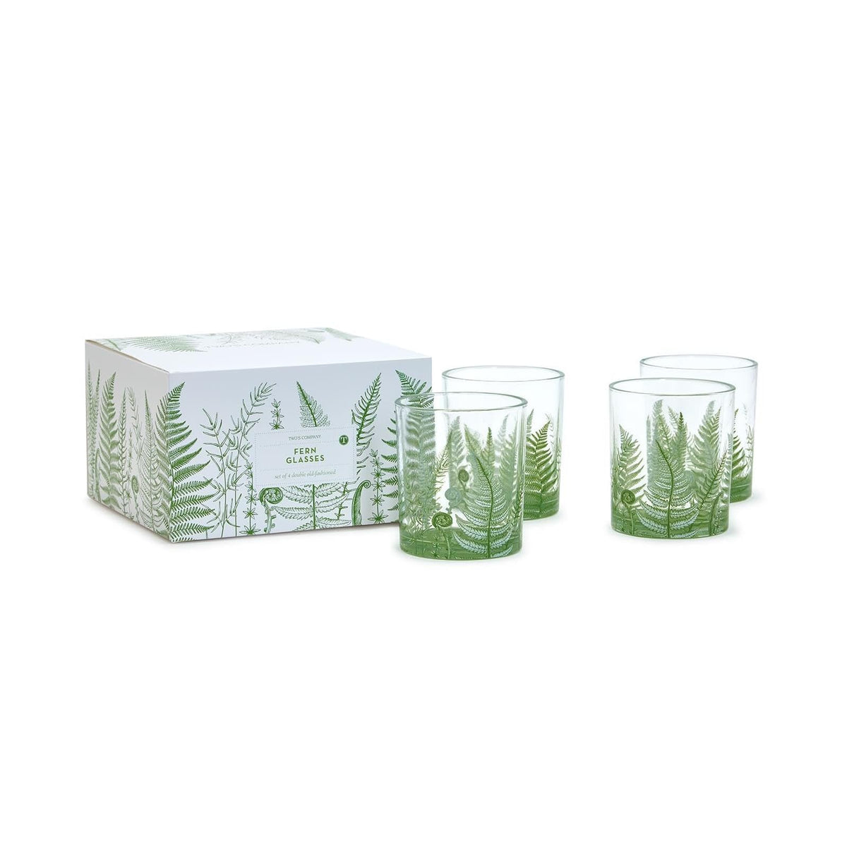 Two's Company Drinking Cup, One Size, Green